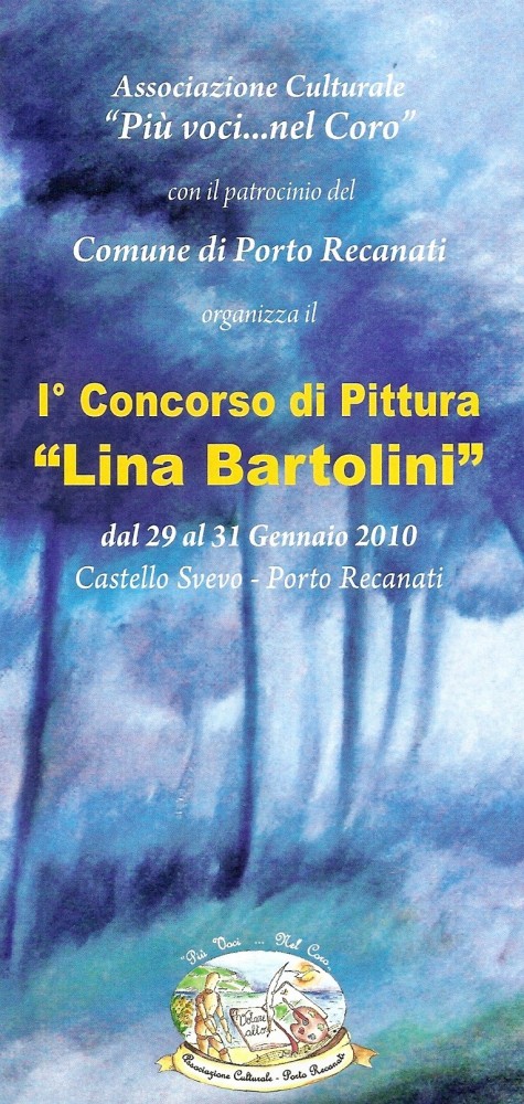 bando Lina Bartolini - fronte