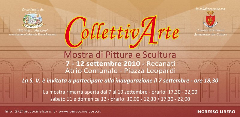 CollettivArte Recanati - 2010