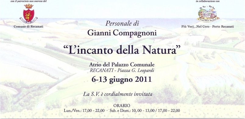 invito Gianni Compagnoni